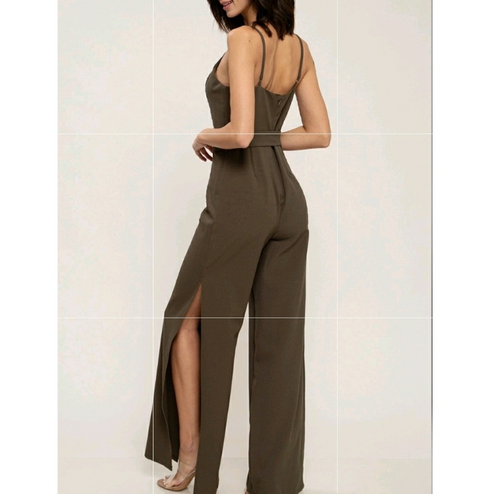 Olivia Olive Jumpsuit - Picture 10 of 13